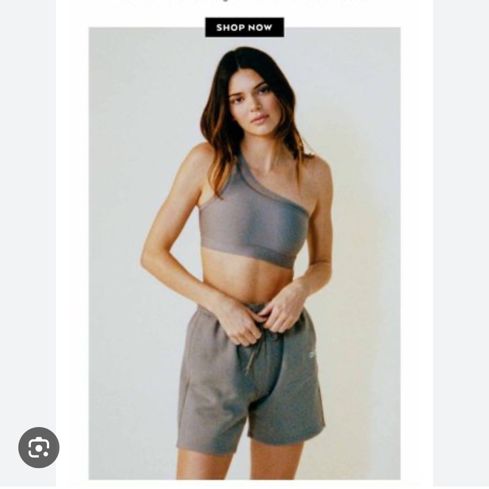 Kendall Jenner alo grey sweatshorts size small nwot